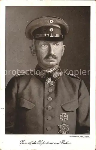 Generaele Infanterie Otto von Below Orden Kat. Militaria