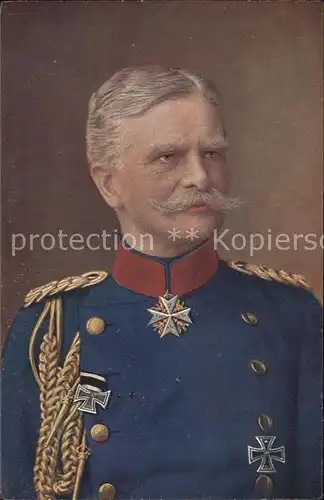 Generaele August von Mackensen  Kat. Militaria