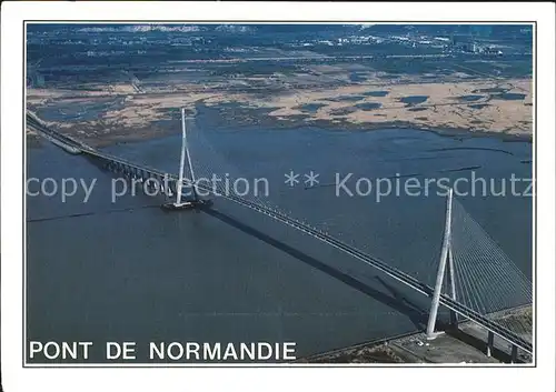Bruecken Bauwerke Pont de Normandie Kat. Bruecken