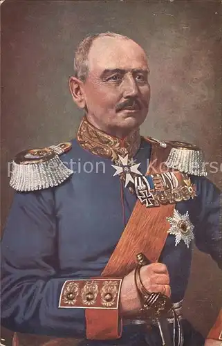 Generaele Alexander von Kluck Orden  Kat. Militaria