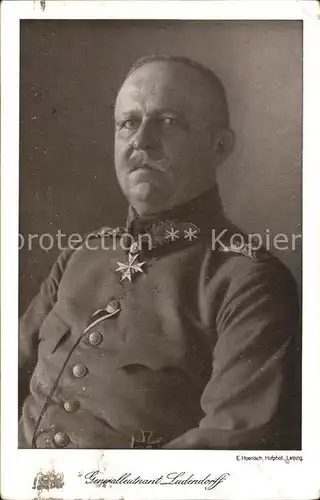 Generaele Erich Ludendorff Kat. Militaria