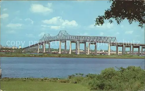 Bruecken Bauwerke John E. Matthews Bridge St. John s River  Kat. Bruecken