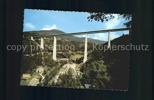 Bruecken Bauwerke Europabruecke Brenner Autobahn Patscherkofel Kat. Bruecken