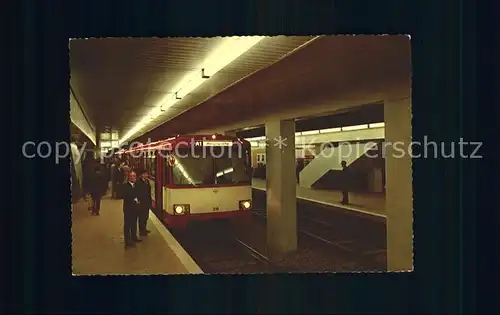 U Bahn Subway Underground Frankfurt am Main Kat. Bahnen
