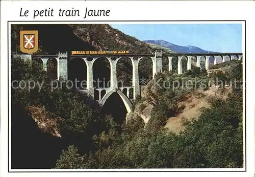 Bruecken Bauwerke Pont Sejourne Petit Train Jaune Kat. Bruecken