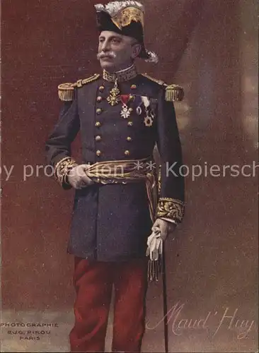 Militaria Generaele Stab Frankreich  general Louis Ernest de MaudÂ’huy / Militaria /