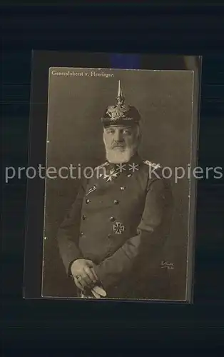 Militaria Generaele Stab Deutschland WK 1 von Heeringen orden pickelhaube  / Militaria /