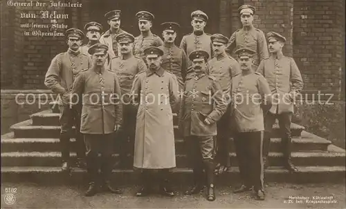 Militaria Generaele Stab Deutschland General der Infanterie von Below in Ostpreussen WK 1 / Militaria /