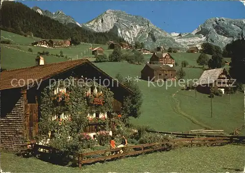 Helvetia Schweiz Toggenburger Haus