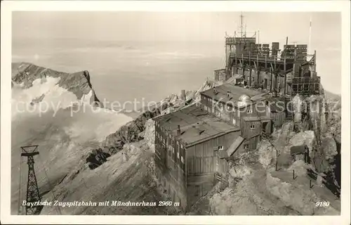 Zugspitzbahn Muenchnerhaus Kat. Eisenbahn