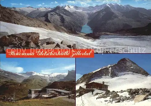 Zillertal Gletscherhuette Olperer Tuxertal Zillertaler Gletscherbahnen  Kat. Regionales