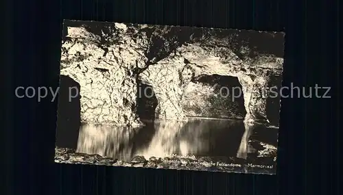 Hoehlen Caves Grottes Karl Marx Stadt Rabensteiner Felsendome Marmorsaal Kat. Berge