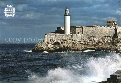 Leuchtturm Lighthouse Habana Castillo de los Tres Reyes del Morro  Kat. Gebaeude