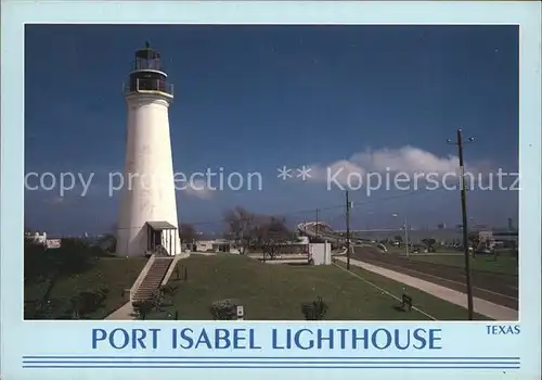 Leuchtturm Lighthouse Port Isabel Texas  Kat. Gebaeude