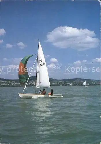 Segelboote Ungarn Kat. Schiffe