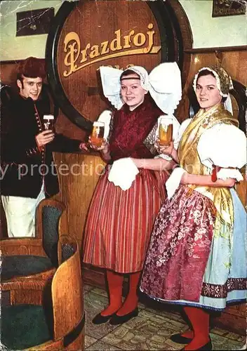 Trachten Tschechien Plzen Trinkspruch Bier Bierfass 