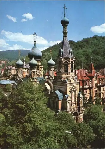 Russische Kirche Kapelle Karlovy Vary  Kat. Gebaeude