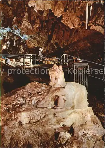 Hoehlen Caves Grottes Moravsky Kras Jeskyne Balcarka Velky dom Kat. Berge