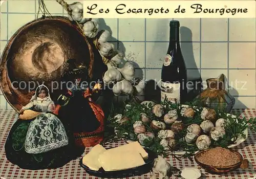 Lebensmittel Recette Escargots de Bourgogne / Lebensmittel /