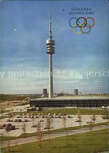 Olympia Muenchen Olympia Turm Eissportstadion Kat. Sport