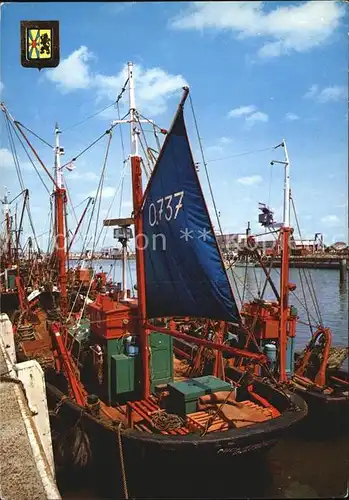 Boote Belgische Kueste  Kat. Schiffe