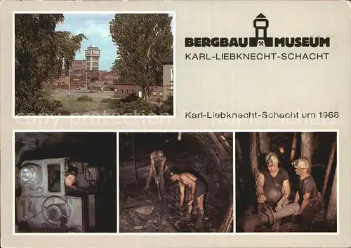 Bergbau Mining Bergbaumuseum Oelsnitz Karl Liebknecht Schacht  Kat. Rohstoffe Commodities