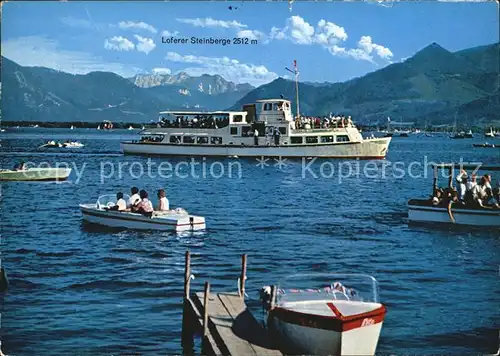 Motorschiffe Chiemsee Bayerische Alpen  Kat. Schiffe