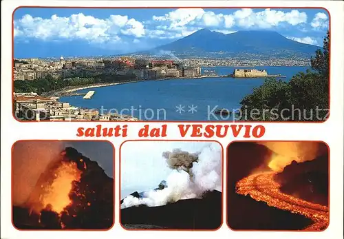 Vulkane Geysire Vulcans Geysers Vesuvio Napoli  Kat. Natur