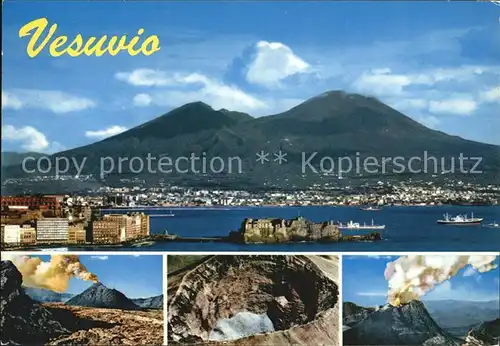 Vulkane Geysire Vulcans Geysers Vesuvio Napoli Kat. Natur