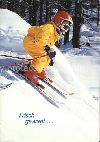 Skifahren Kind  Kat. Sport