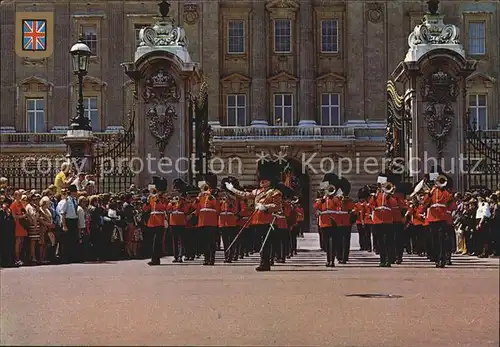 Leibgarde Wache London Queen s Guards Parade  Kat. Polizei