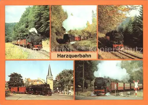 Lokomotive Harzquerbahn Kat. Eisenbahn