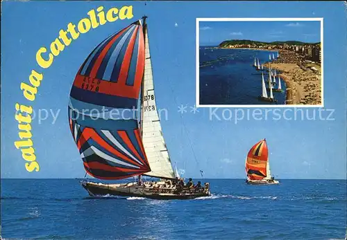 Segelboote Cattolica Riviera Adriatica  Kat. Schiffe