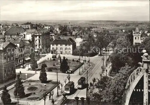 Strassenbahn 50 Jahre Thueringerwaldbahn Gotha Arnoldplatz 1930 Kat. Strassenbahn