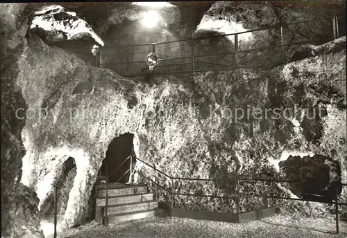 Hoehlen Caves Grottes Friedrichroda Marienglashoehle Kristallgrotte Kat. Berge