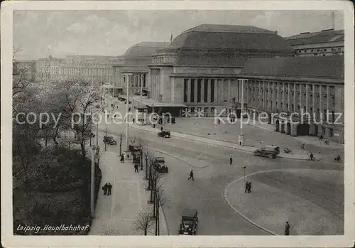 Bahnhof Leipzig Hauptbahnhof Kat. Eisenbahn