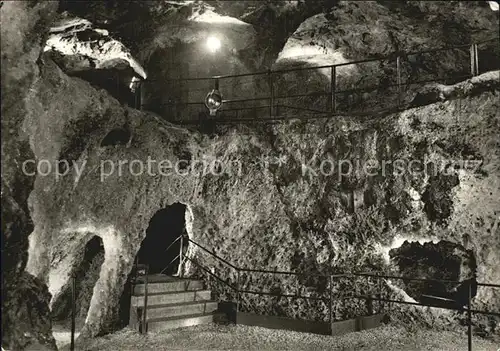 Hoehlen Caves Grottes Marienglashoehle Friedrichroda  Kat. Berge