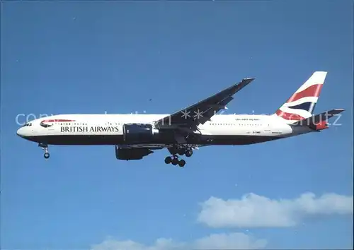 Flugzeuge Zivil British Airways Boeing 777 236 ER G YMMD  Kat. Airplanes Avions