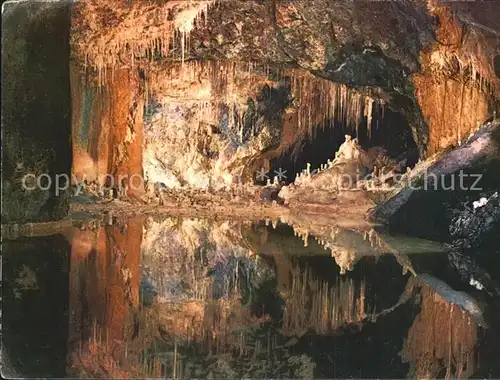 Hoehlen Caves Grottes Saalfeld Saale Feengrotten Maerchendom Gralsburg  Kat. Berge