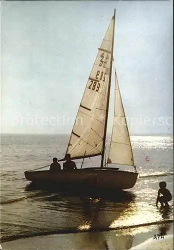 Segelboote Cote Mediterraneenne Kat. Schiffe