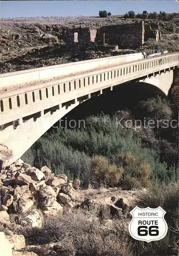 Bruecken Bridges Ponts Route 66 Timeworn Section Two Guns Arizona