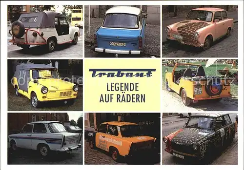 Autos Trabant 1957 1991 Kat. Autos