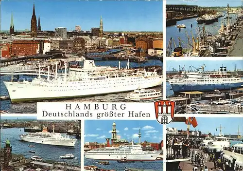 Faehre Hamburg Hafen Kat. Schiffe