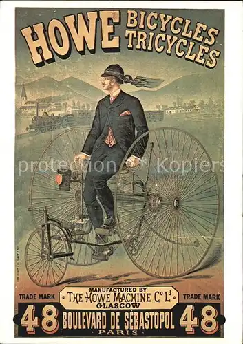 Dreiraeder Howe Bicycles Tricycles Glascow  Kat. Dreiraeder