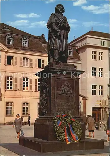 Beethoven Denkmal Bonn am Rhein  Kat. Persoenlichkeiten