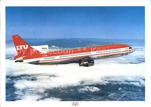 Flugzeuge Zivil LTU Tristar L 1011 1  Kat. Airplanes Avions