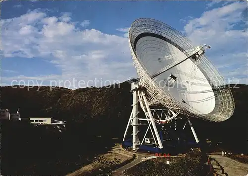 Astronomie Radioastronomie Radioteleskop Effelsberg  Kat. Wissenschaft Science