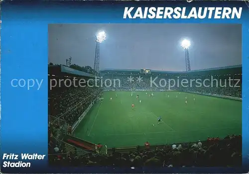 Stadion Kaiserslautern Fritz Walter Stadion  Kat. Sport