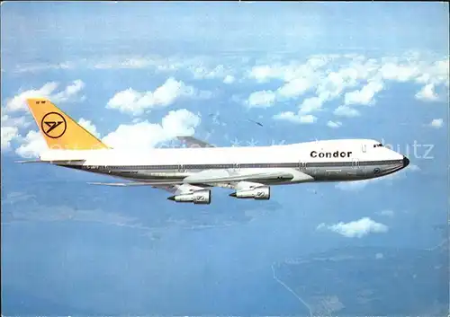 Flugzeuge Zivil Condor Jumbo Jet Boeing 747  Kat. Airplanes Avions
