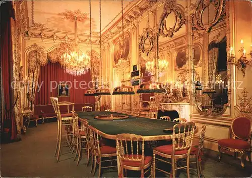 Casino Spielbank Baden Baden Pompadour Saal  Kat. Spiel